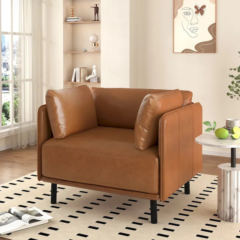 fauteuil inclinable en similicuir