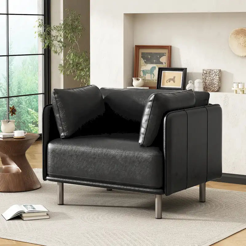 fauteuil inclinable en similicuir