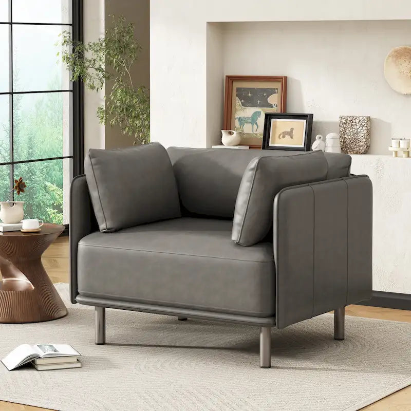 fauteuil inclinable en similicuir