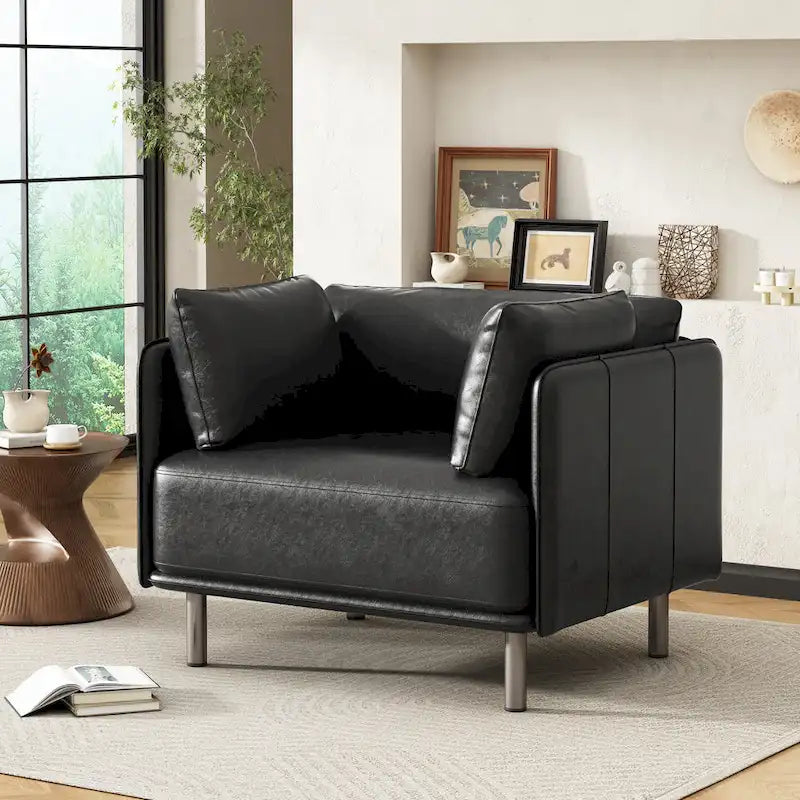 fauteuil inclinable en similicuir