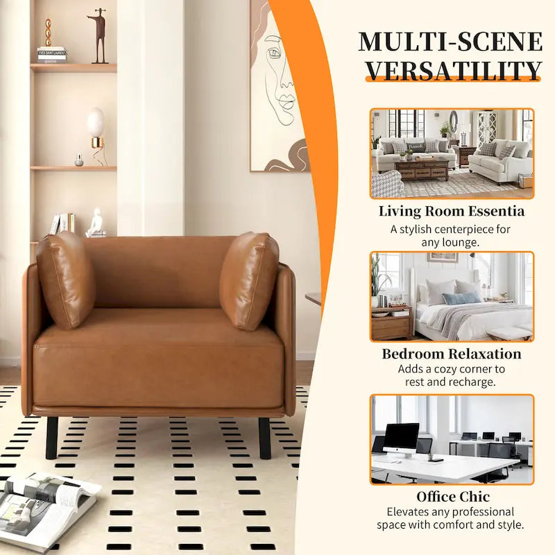 fauteuil inclinable en similicuir
