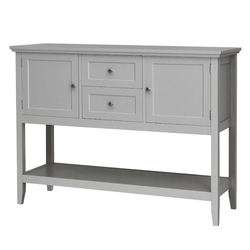 Table de salle à manger buffet/bahut avec console en bois et tiroirs
