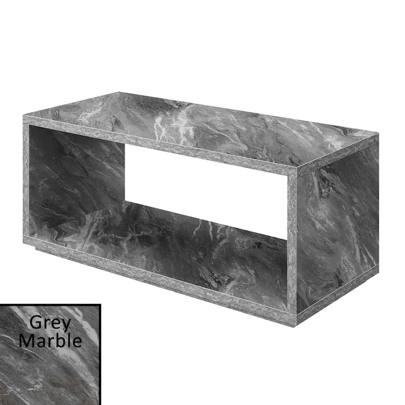 Table basse avec étagères