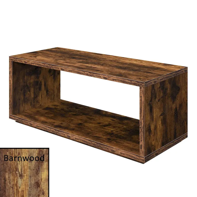 Table basse avec étagères
