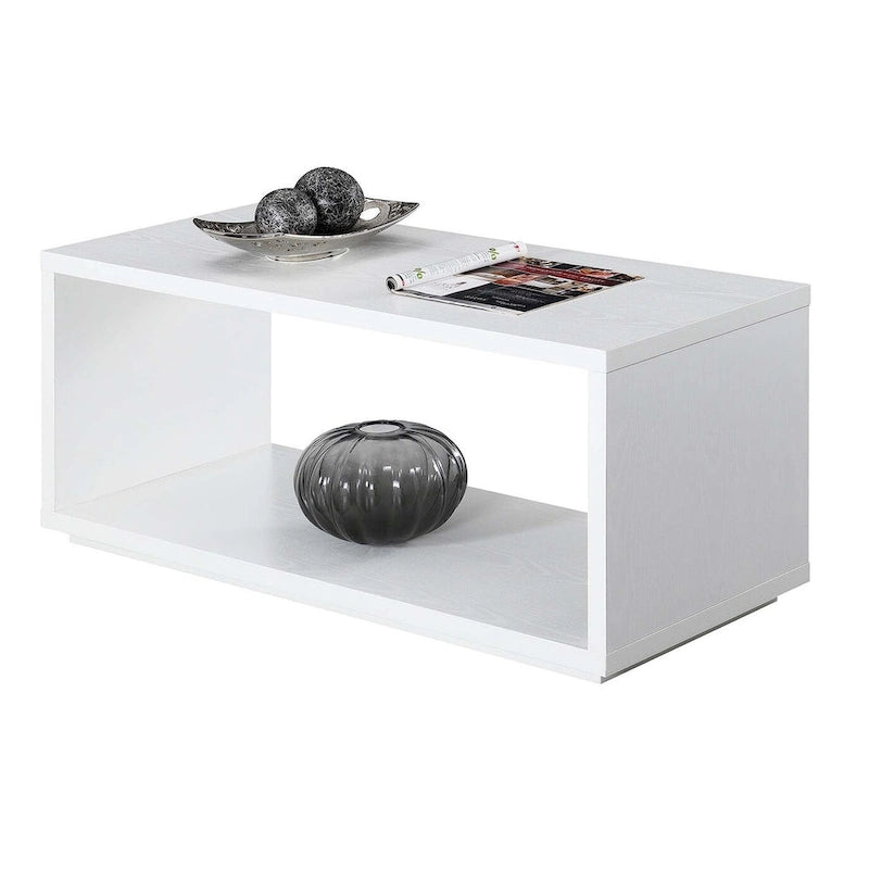 Table basse avec étagères