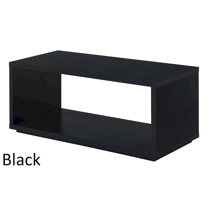 Table basse avec étagères