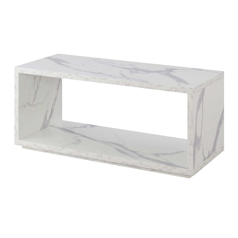 Table basse avec étagères