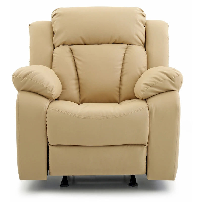 Fauteuil à bascule/relax en similicuir