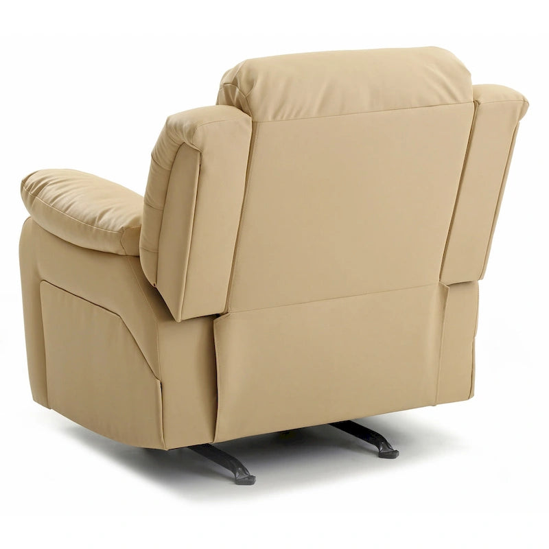 Fauteuil à bascule/relax en similicuir
