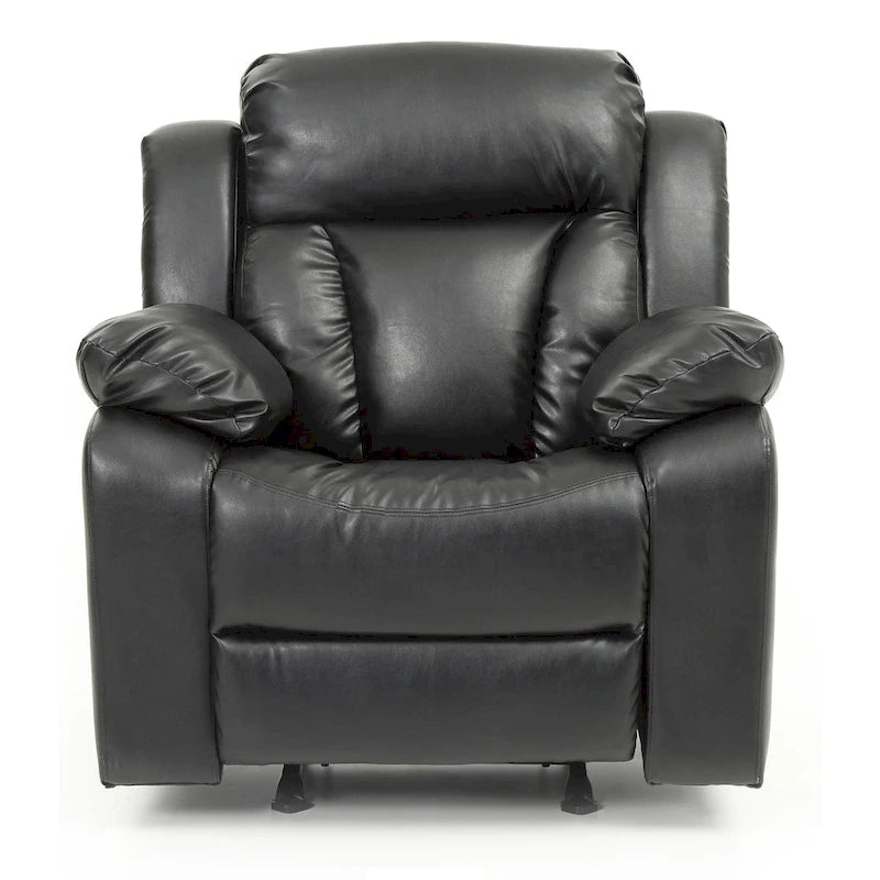 Fauteuil à bascule/relax en similicuir