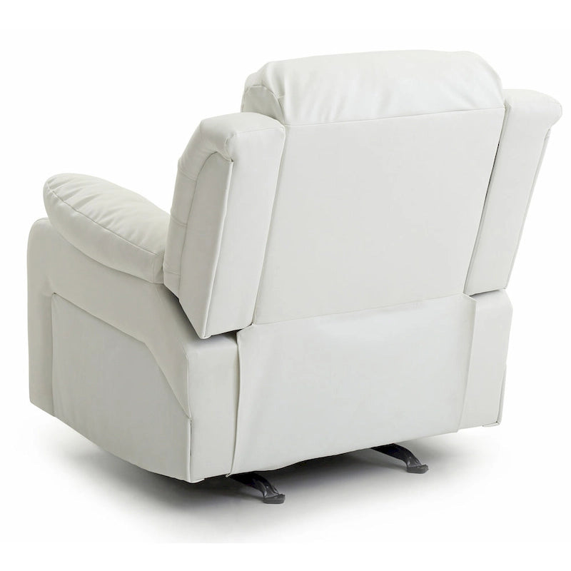 Fauteuil à bascule/relax en similicuir