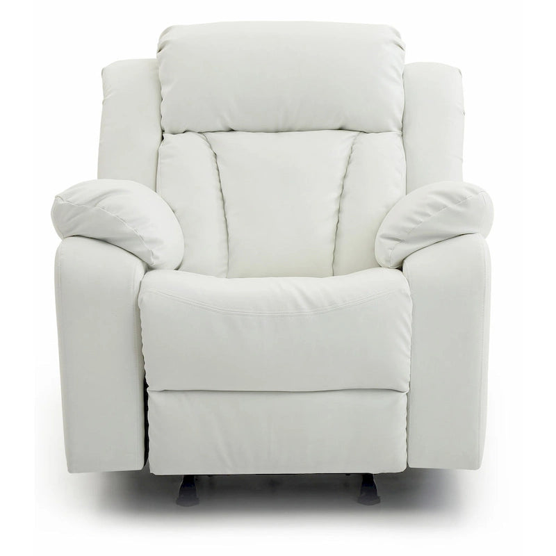 Fauteuil à bascule/relax en similicuir