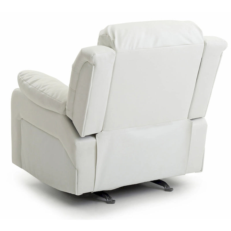 Fauteuil à bascule/relax en similicuir