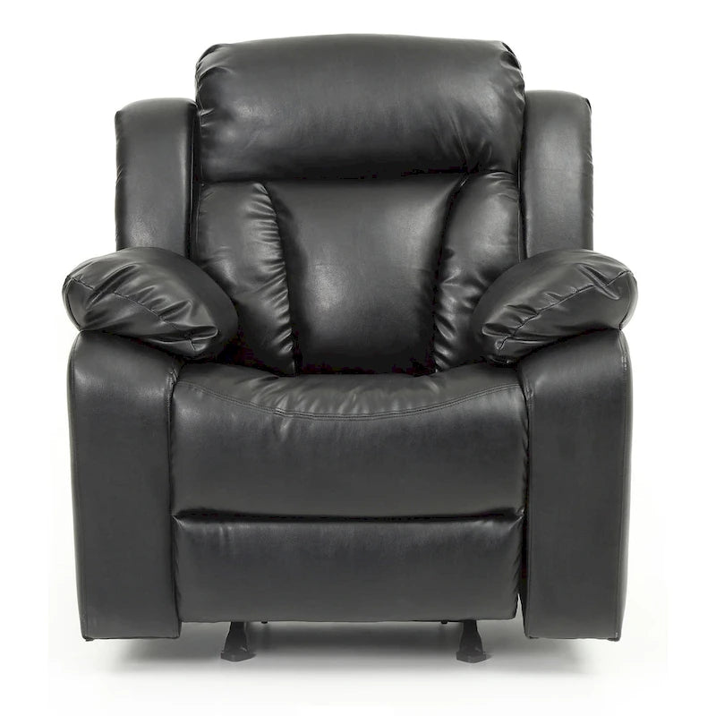 Fauteuil à bascule/relax en similicuir