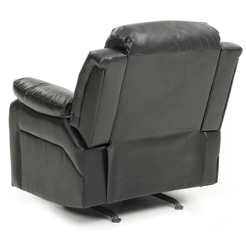 Fauteuil à bascule/relax en similicuir