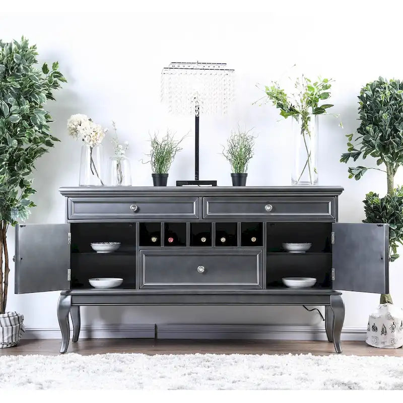 Buffet en bois de 60 pouces