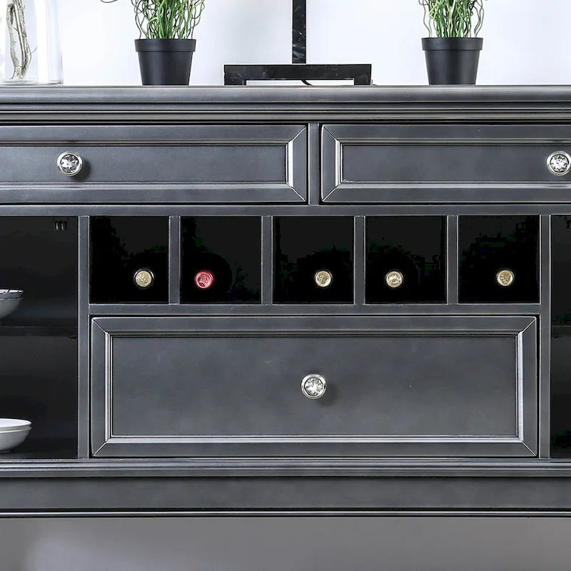 Buffet en bois de 60 pouces