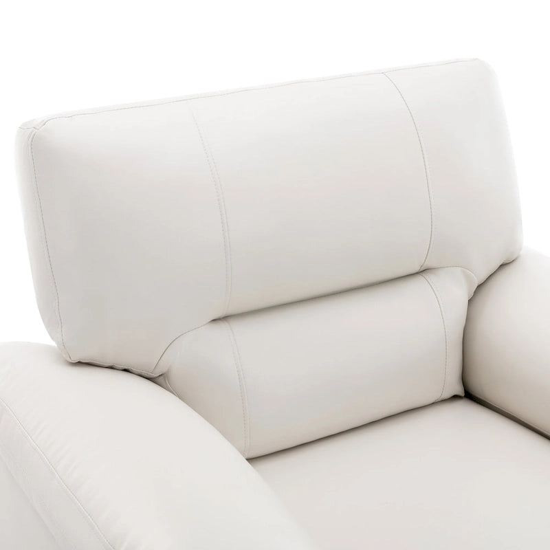 Fauteuil de salon en similicuir