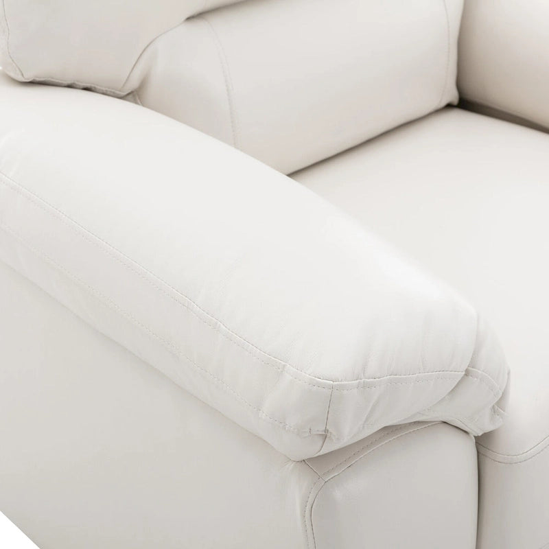 Fauteuil de salon en similicuir