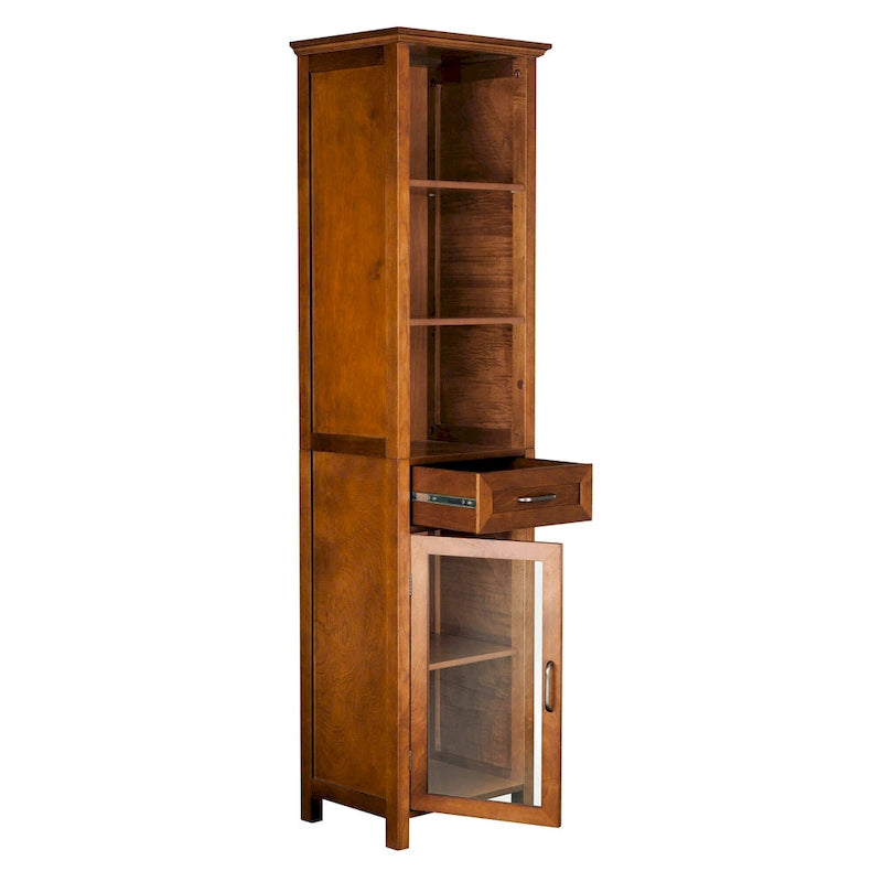 Armoire à linge sur pied – 13,5 pouces de long x 17 pouces de large x 65 pouces de haut