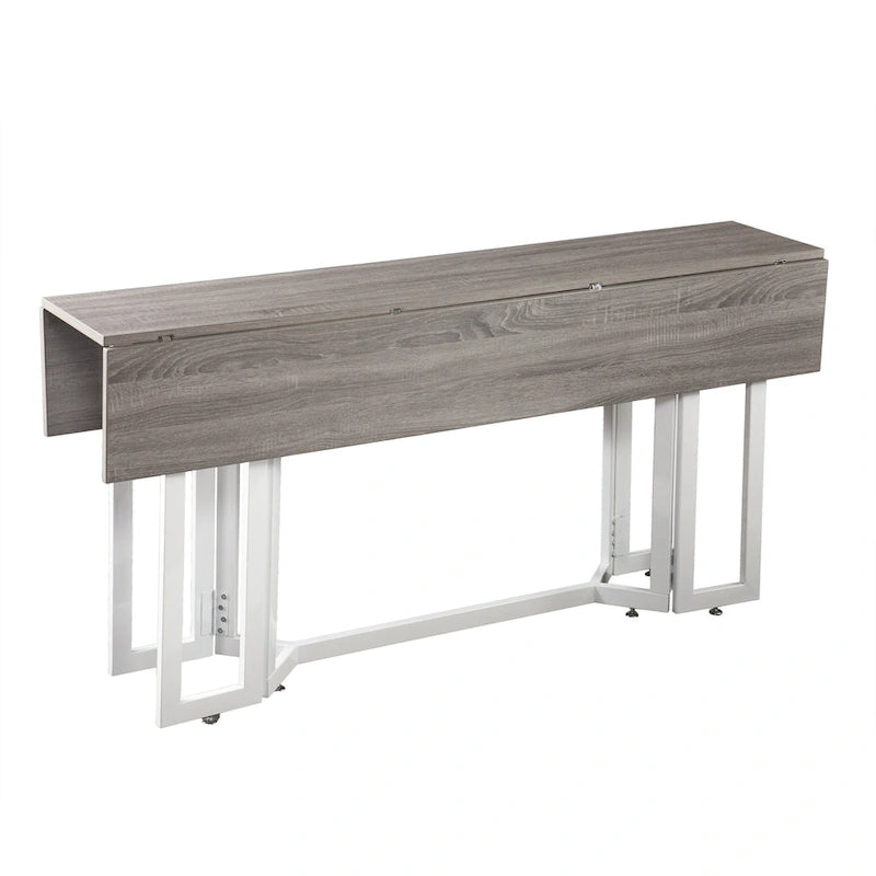 Table pliante gris sec pour meubles