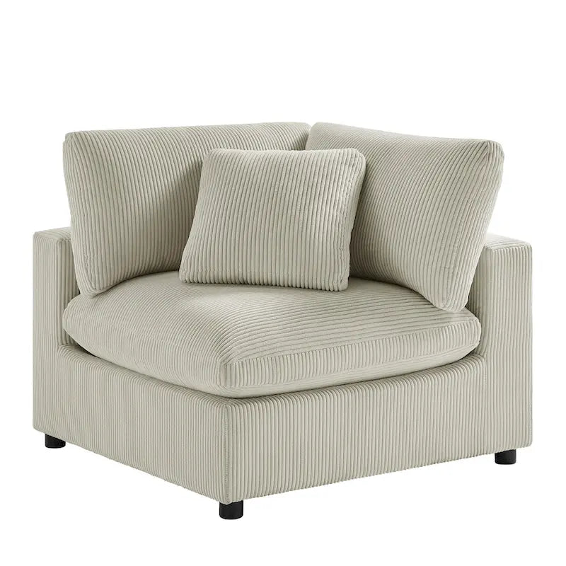 Ensemble de canapé modulable cinq pièces