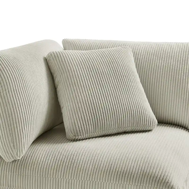 Ensemble de canapé modulable cinq pièces