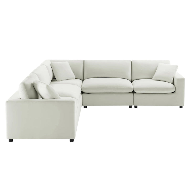 Ensemble de canapé modulable cinq pièces