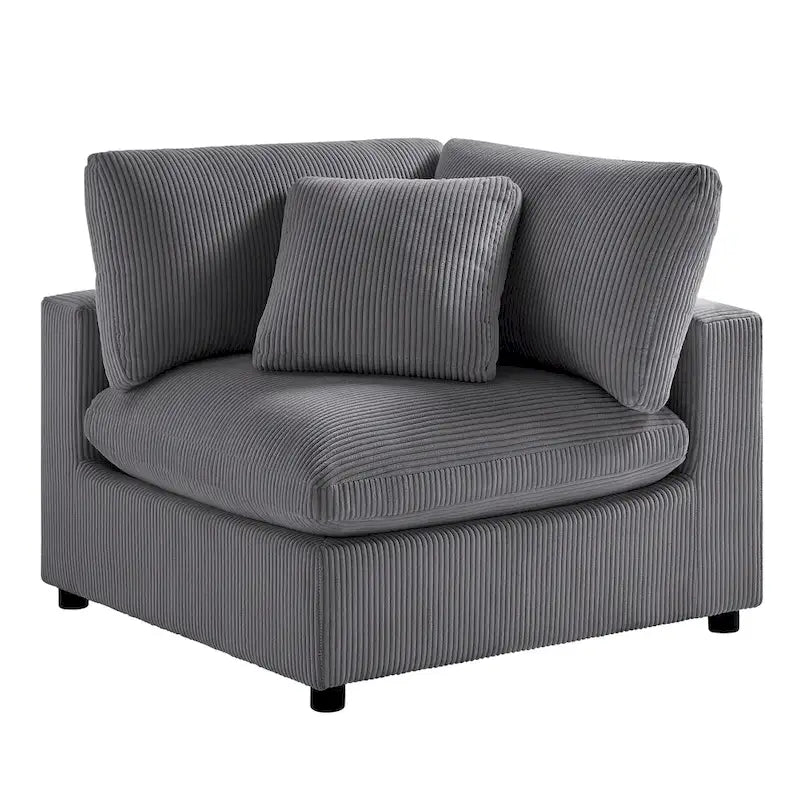 Ensemble de canapé modulable cinq pièces