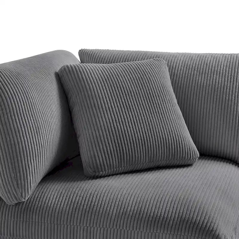Ensemble de canapé modulable cinq pièces