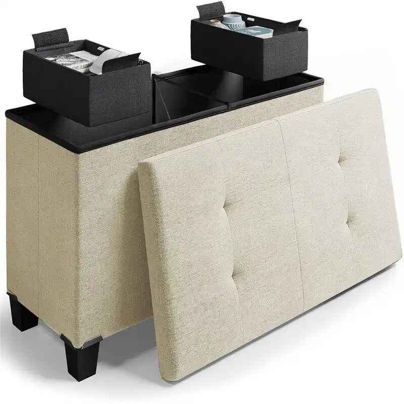 Banc de rangement ottoman