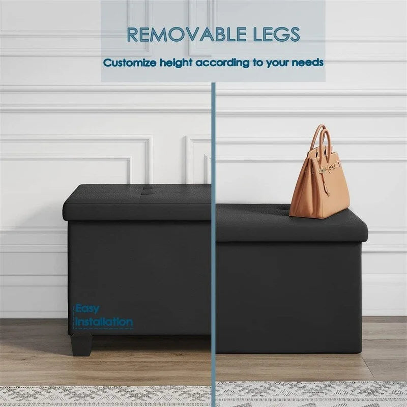 Banc de rangement ottoman