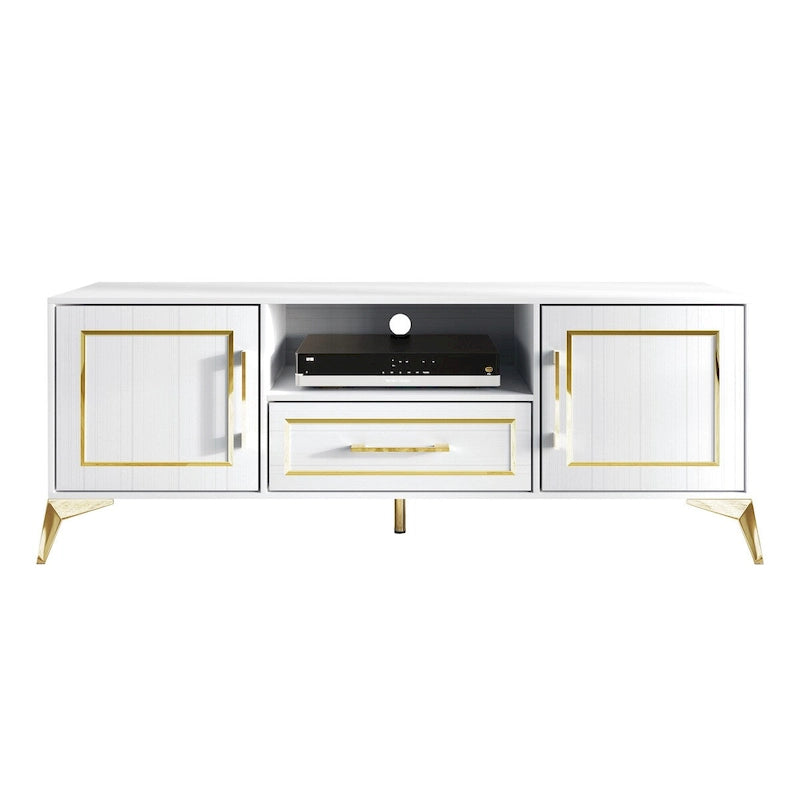 Meuble TV moderne blanc