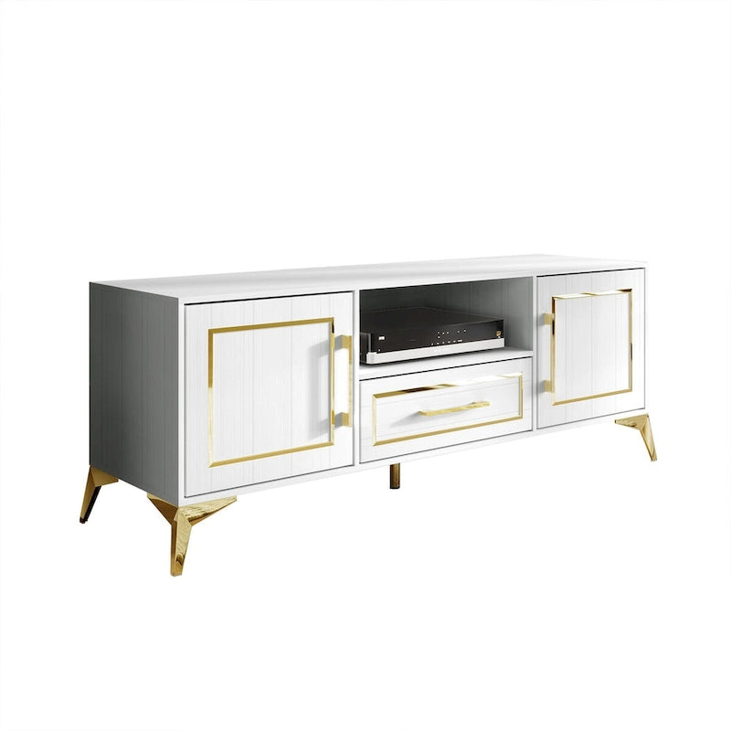 Meuble TV moderne blanc