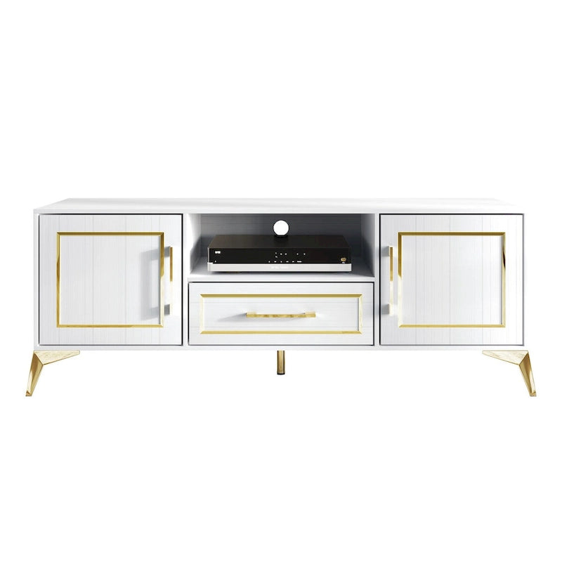Meuble TV moderne blanc
