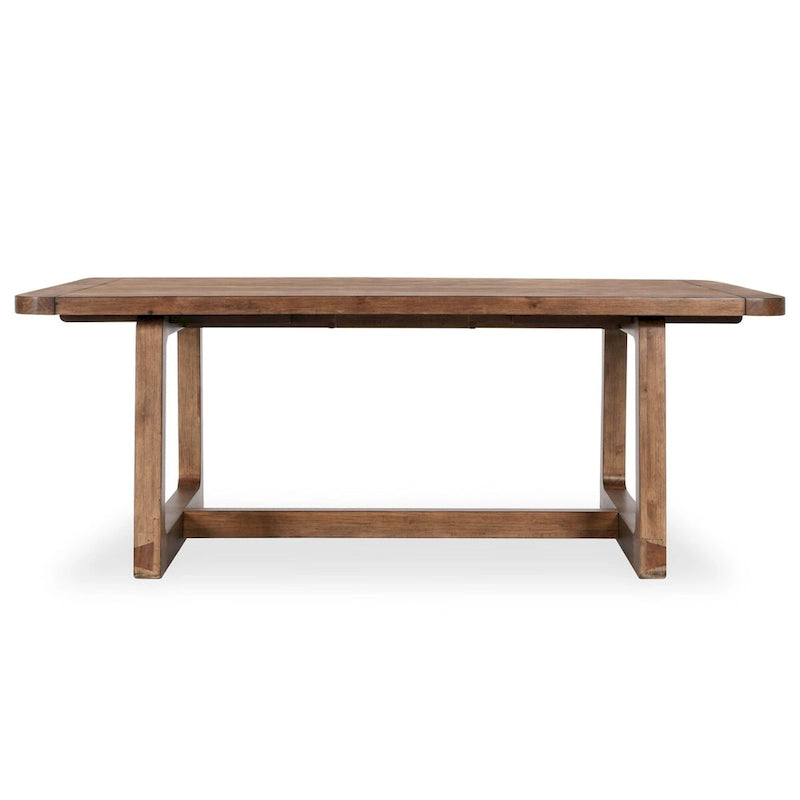 Table à manger extensible, gris fumé - 80-110cm de large x 39cm de profondeur x 30cm de haut
