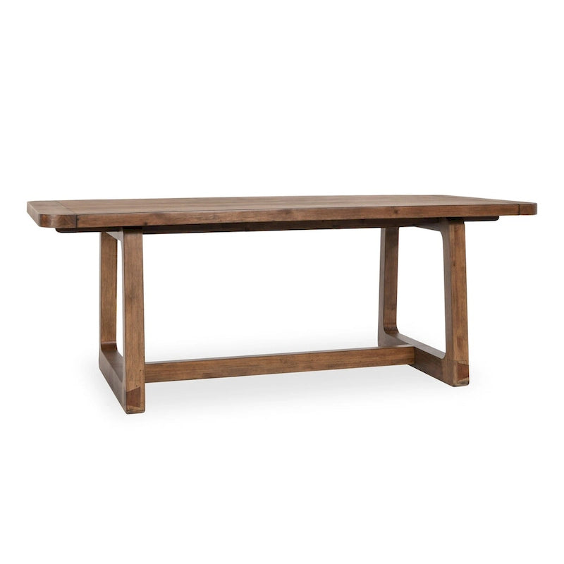 Table à manger extensible, gris fumé - 80-110cm de large x 39cm de profondeur x 30cm de haut