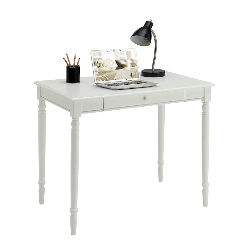 Bureau style campagne française à un tiroir