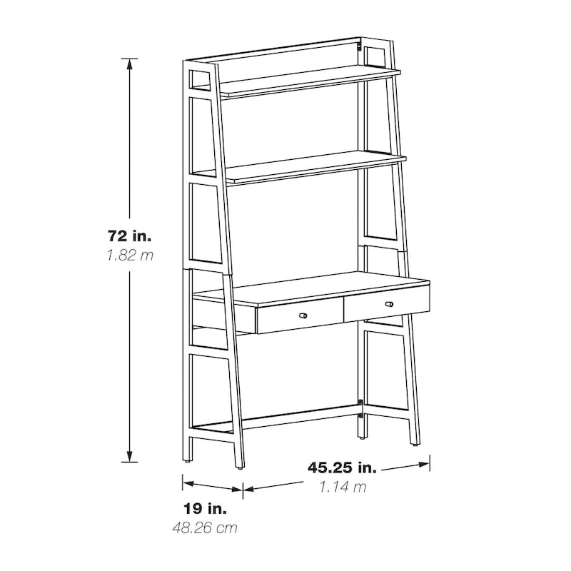 Bureau trapézoïdal