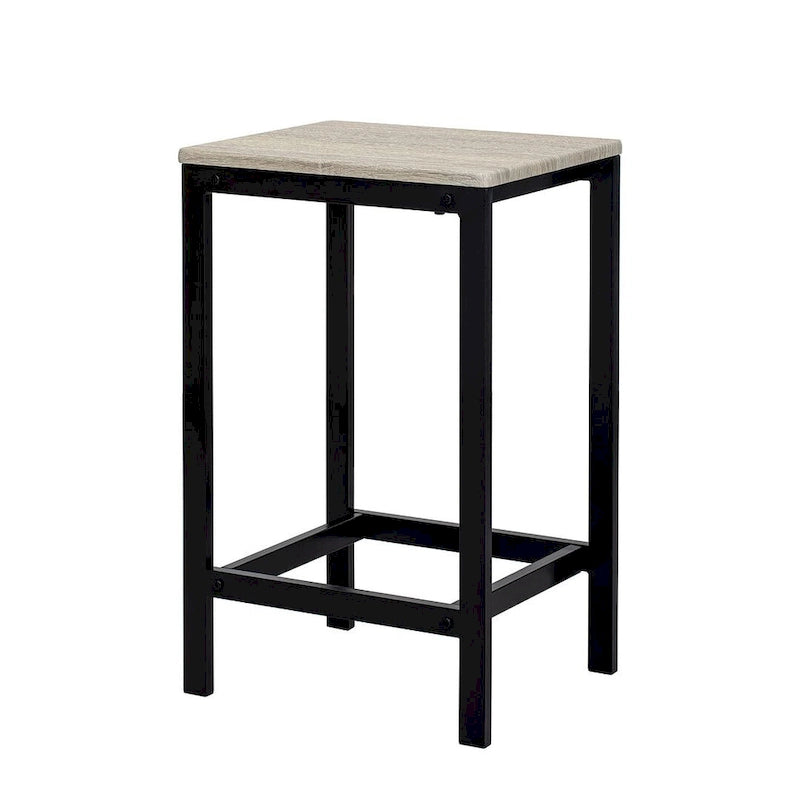 Ensemble table de bar et tabourets compacts 5 pièces moderne